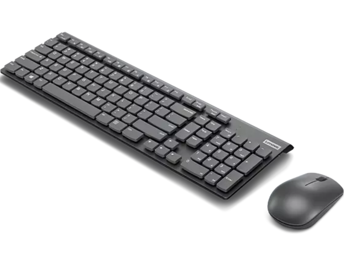 Lenovo Select Wireless Modern Combo (Storm Grey) | Wireless Keyboard & Mouse US English - Image 2