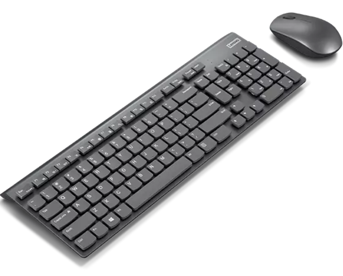 Lenovo Select Wireless Modern Combo (Storm Grey) | Wireless Keyboard & Mouse US English - Image 3